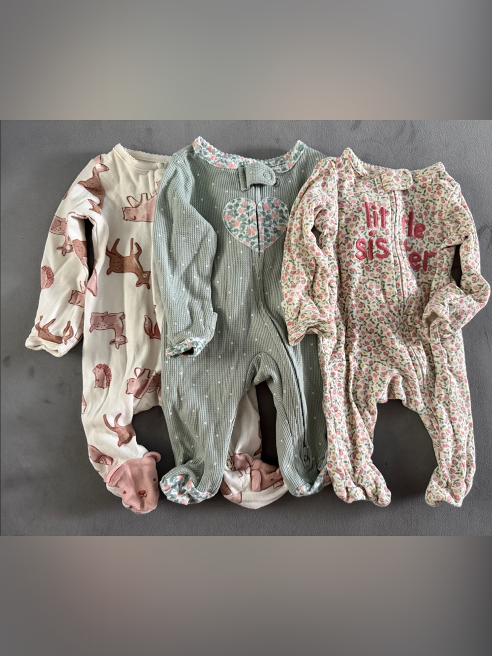 Newborn Girls 8 Outfit Bundle